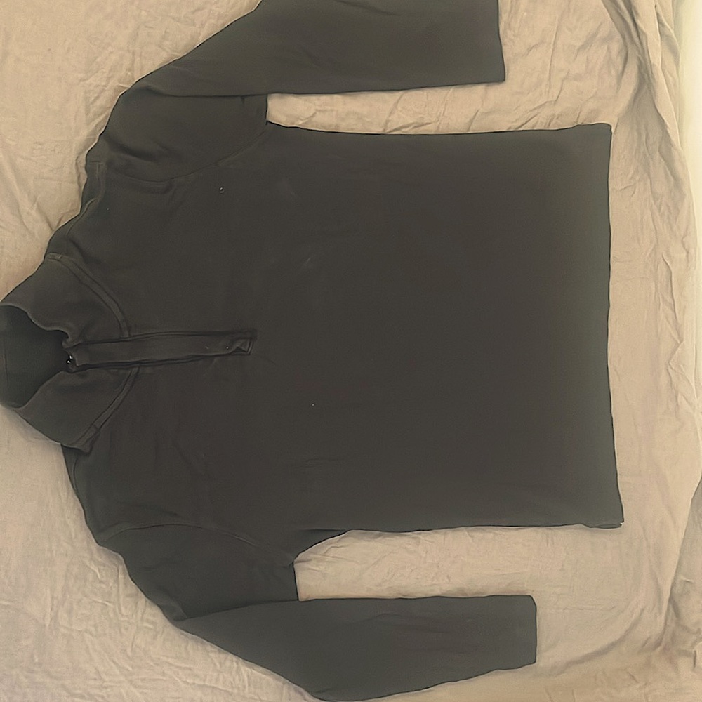 Banana Republic black long sleeve 1/4 zip up shirt